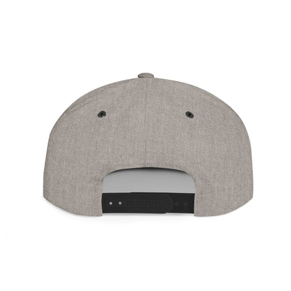 Fix Your Face-Leah, Flat Bill Snapback Cap, Trendy Snapback Hat, Funny Quote Hat, Casual Streetwear Cap, Unique Gift for Friends