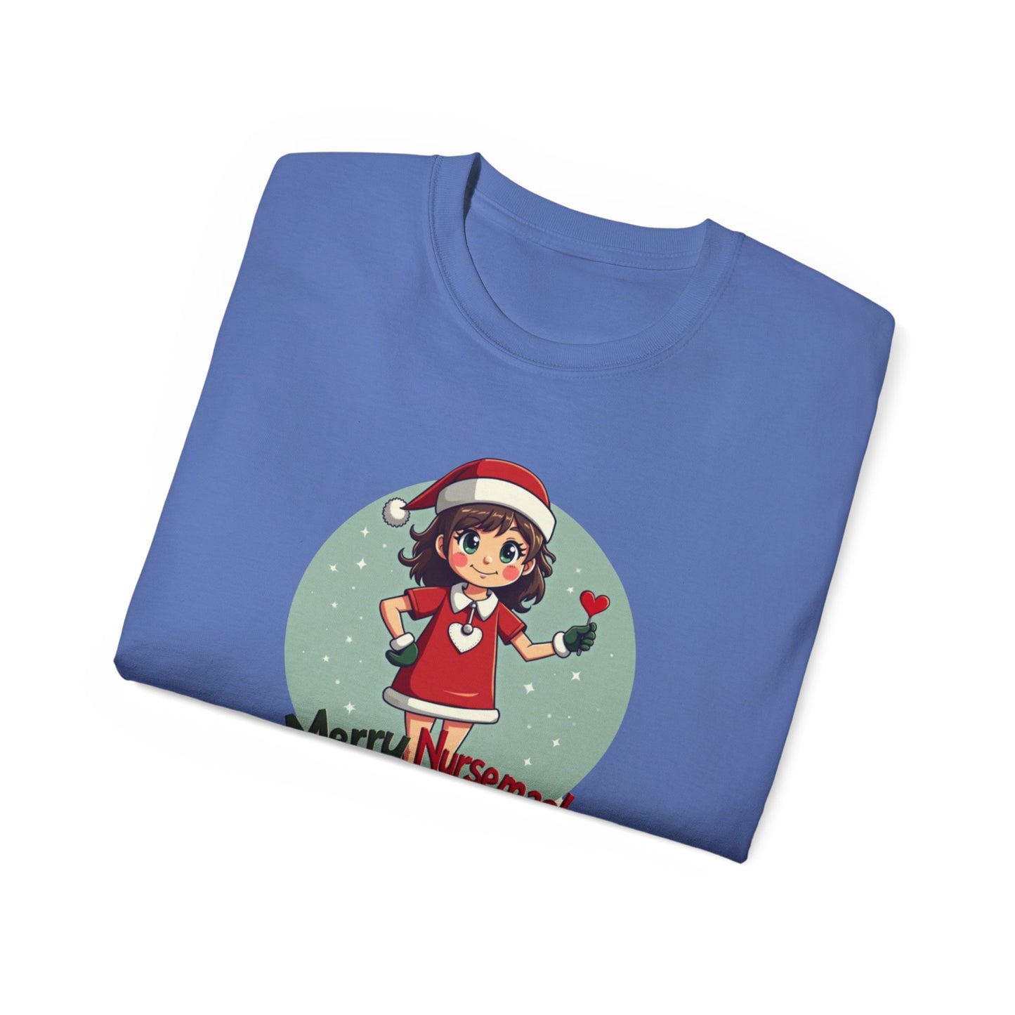 Nurse Christmas Tee — "Merry Nursemas!" Holiday Nurse T-Shirt