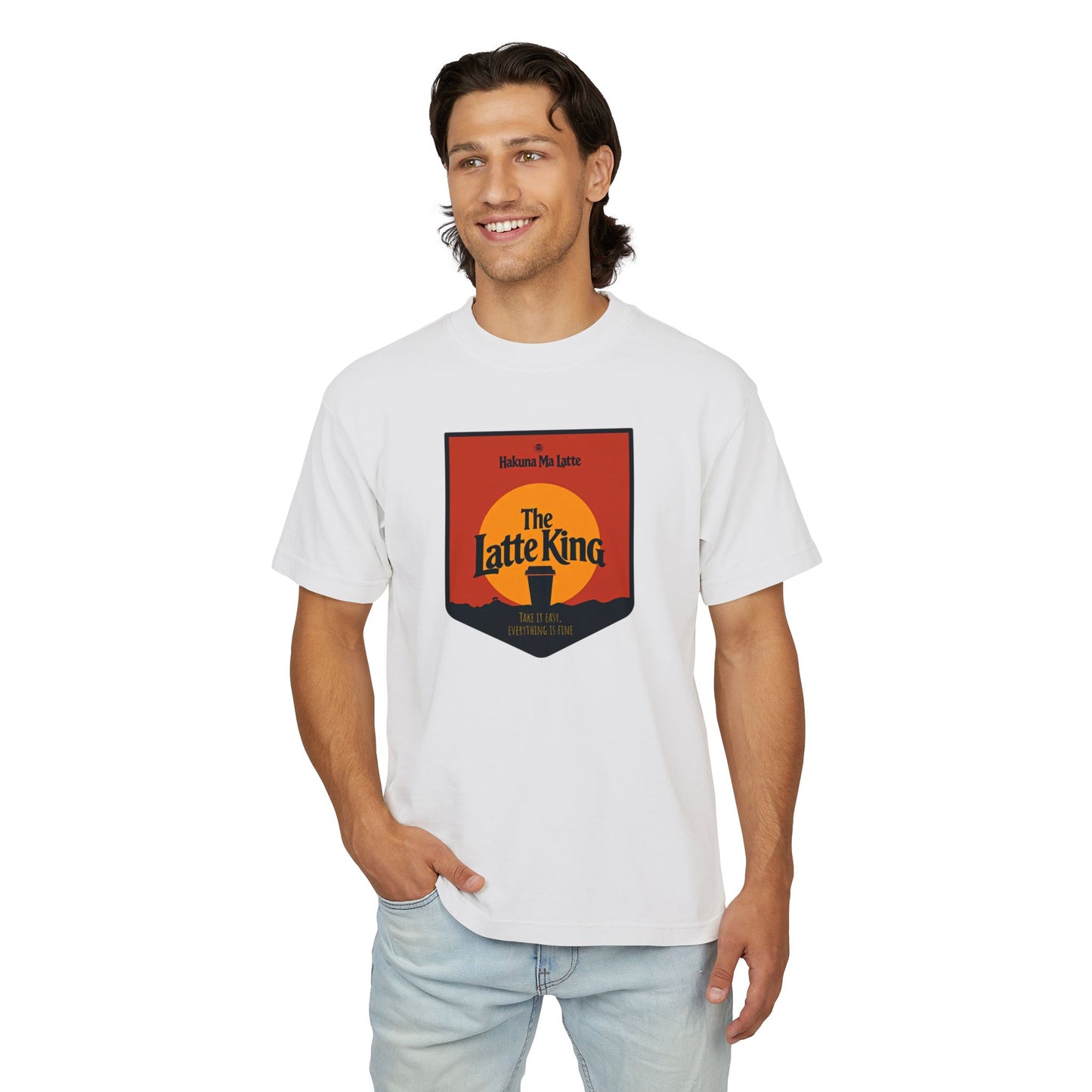 The Latte King, Unisex Urban Heavy Tee
