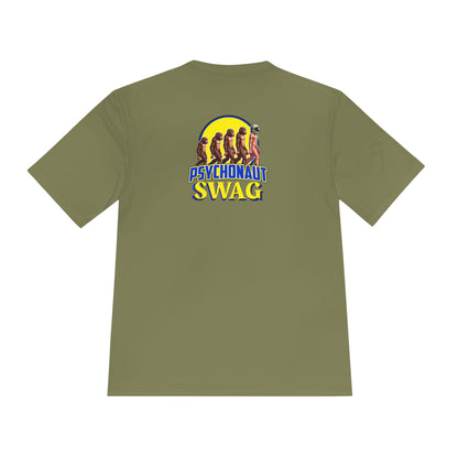 Psychonaut Swag, Small Biz, Unisex Moisture Wicking Tee, Workout Shirt, Gift for Car Enthusiasts, Casual Wear, Summer Activewear