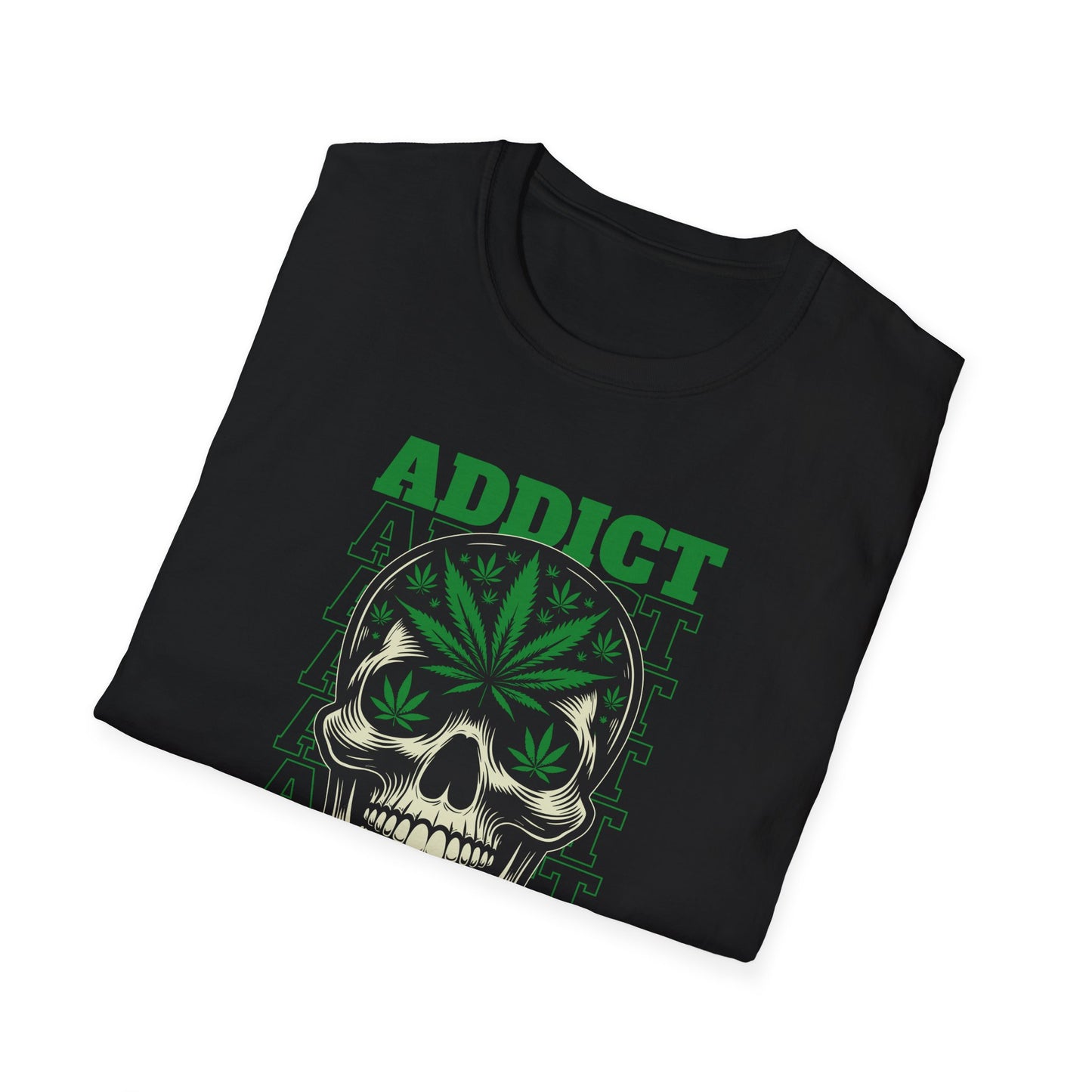 Cannabis Addict T-Shirt — Funny Marijuana Graphic Tee