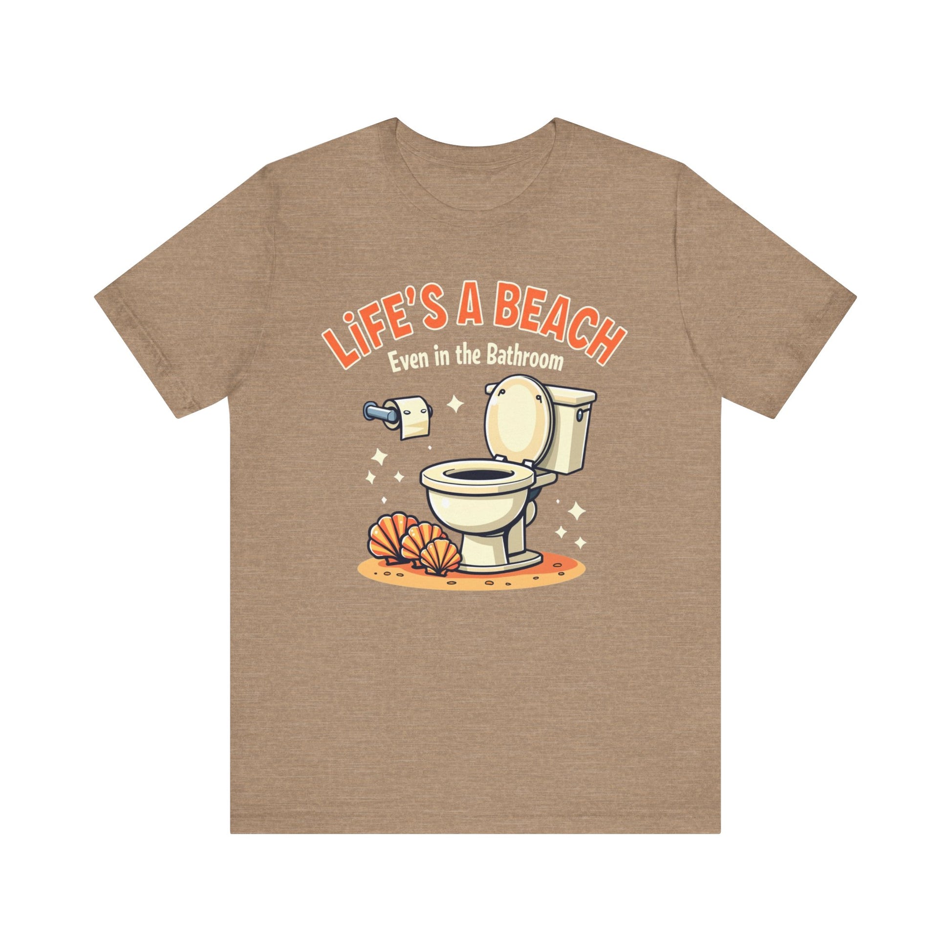 Life's a Beach, Unisex Short Sleeve Shirt - Psychonaut Swag