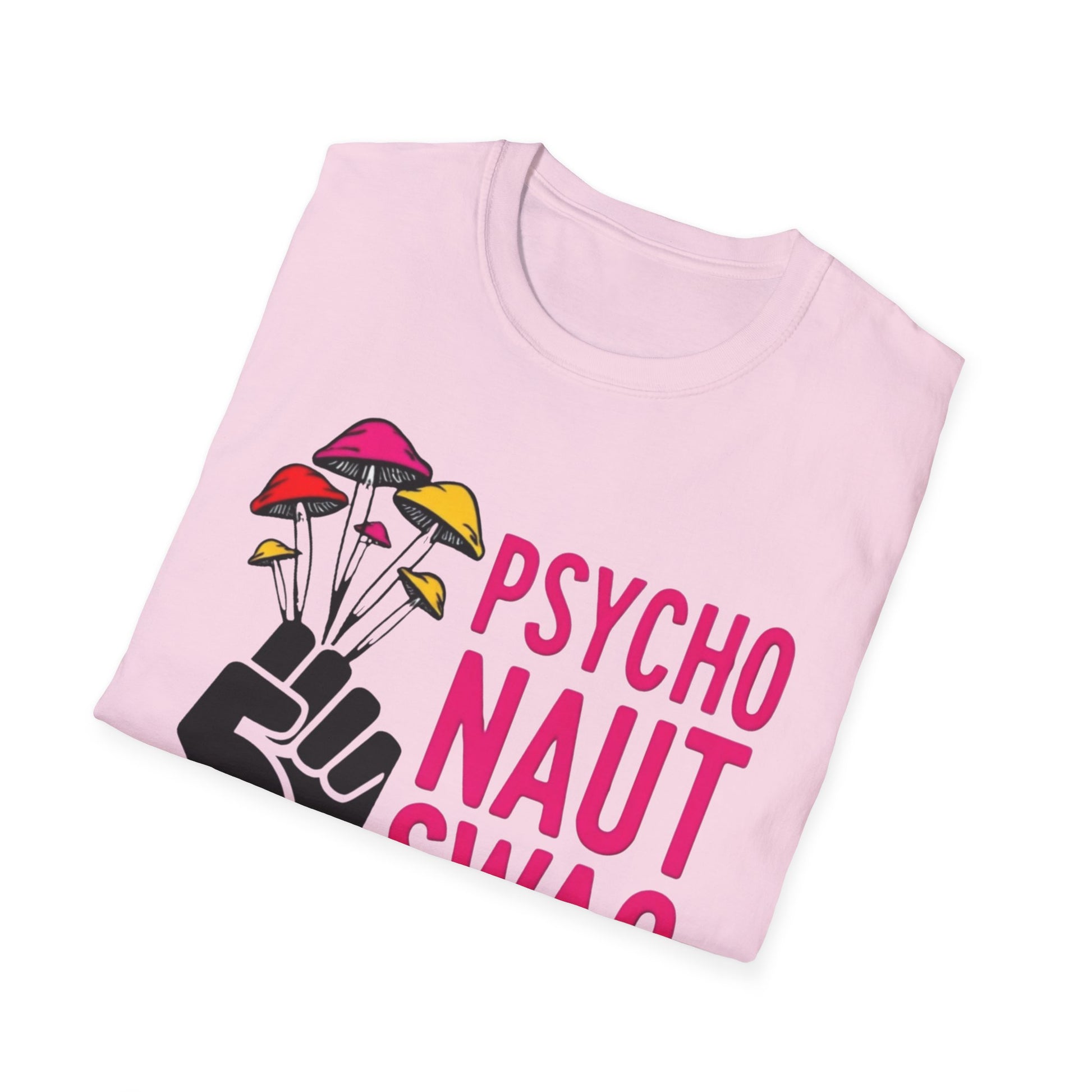 Psychonaut Swag Handful, T-Shirt, Unisex Graphic Tee, Gift for Psychedelic Lovers, Trendy Softstyle Shirt, Creative Fashion Statement, Cool Casual Wear - Psychonaut Swag