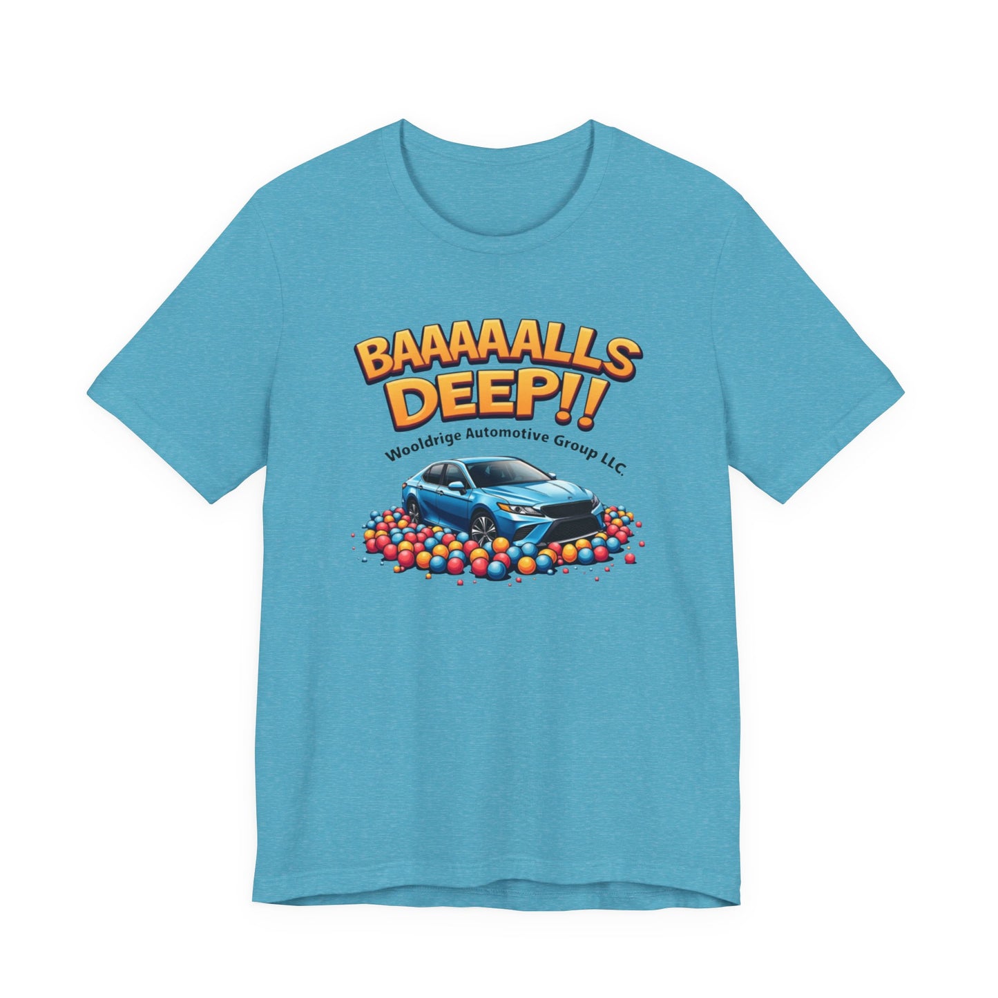 Baaaallls Deep, Unisex Jersey Short Sleeve Tee