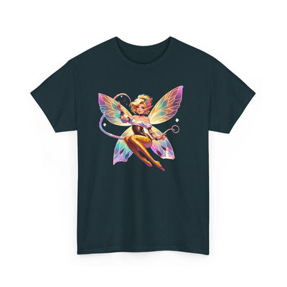 Fairy Flirt, Unisex Heavy Cotton Tee - Psychonaut Swag