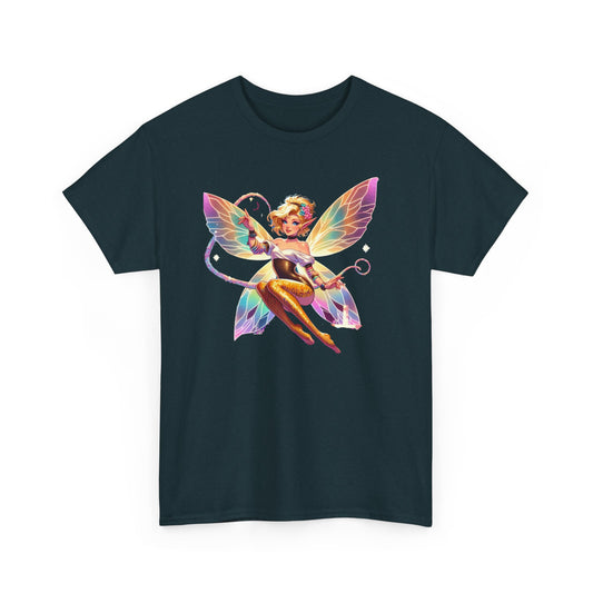 Fairy Flirt, Unisex Heavy Cotton Tee - Psychonaut Swag