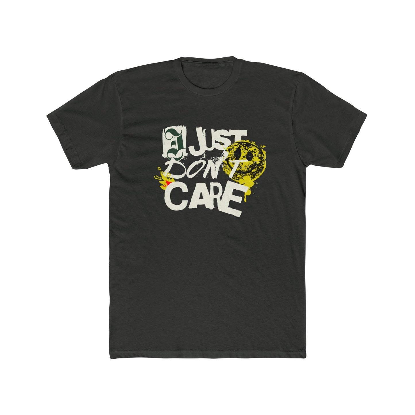 Just Don’t Care, Unisex Cotton Crew Tee