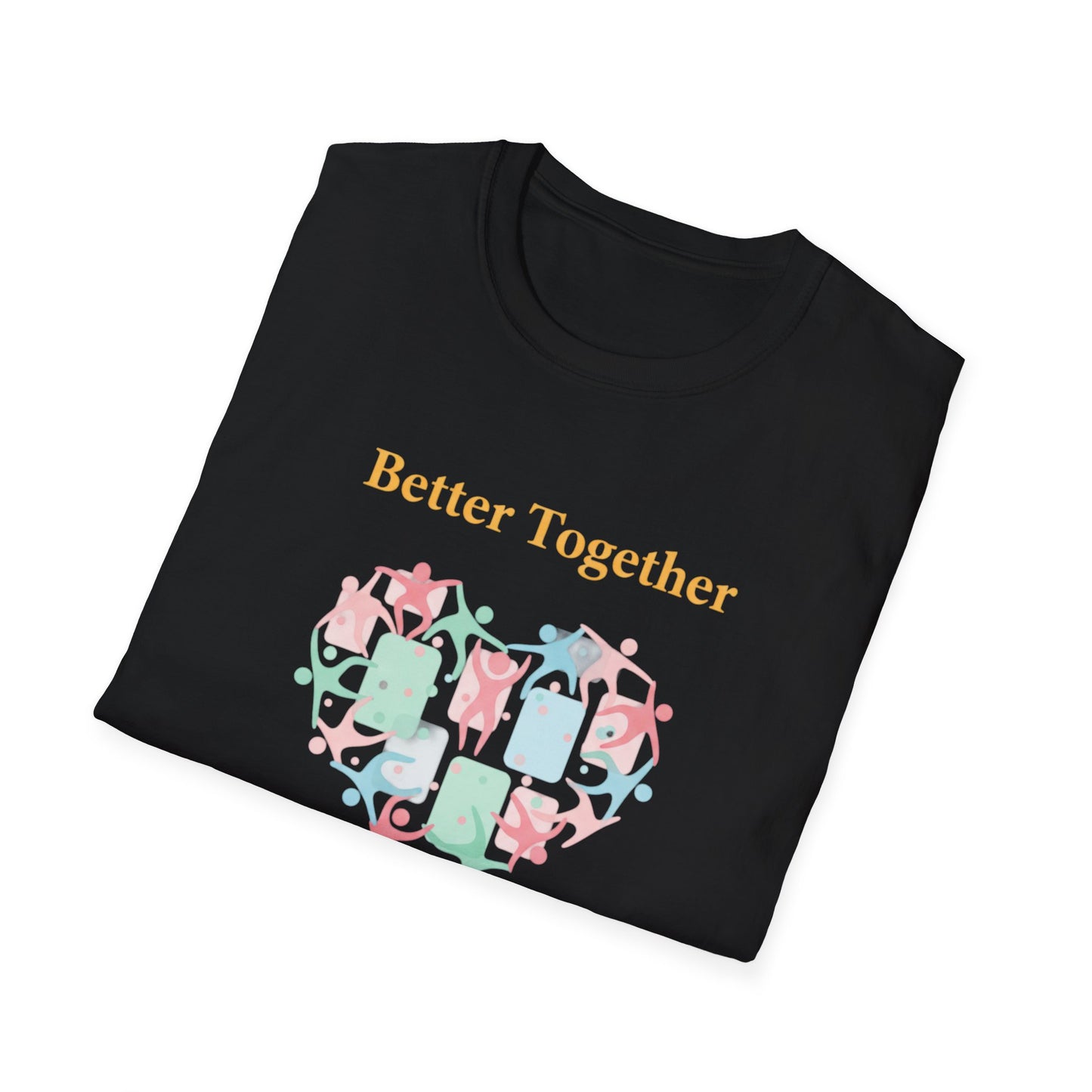 Better Together Heart Friends T‑Shirt — "For My Amazing Friends"