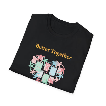 Better Together Heart Friends T‑Shirt — "For My Amazing Friends"