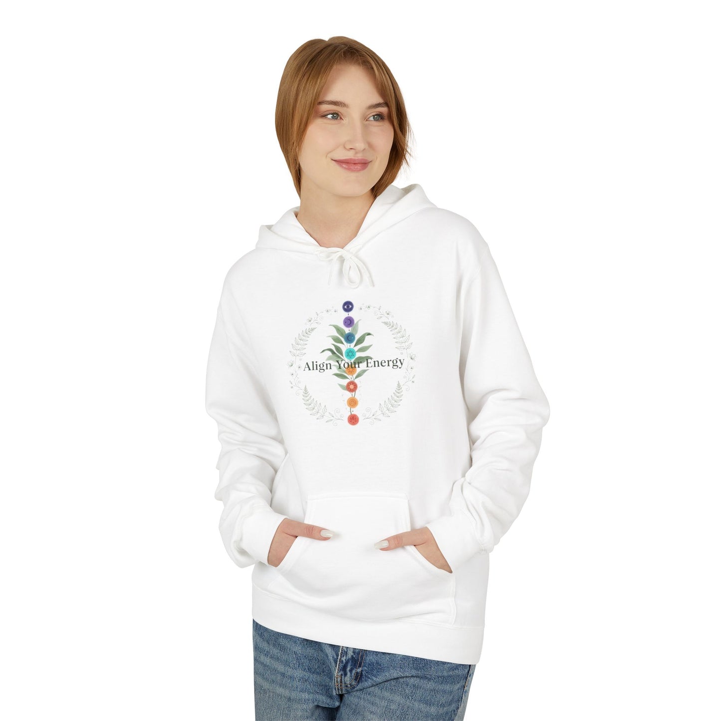 Chakra Alignment Hoodie – "Align Your Energy" Spiritual Wellness Sweatshirt