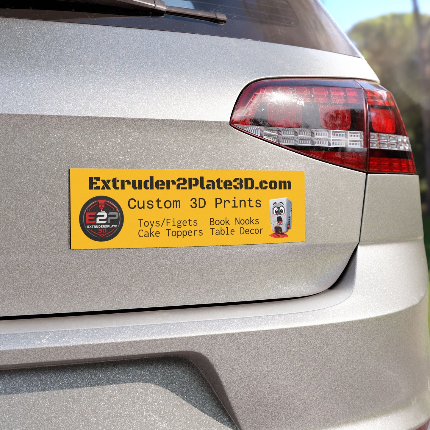 Extruder2plate, Car Magnets