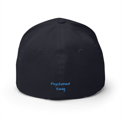 Tree of life, Closed-Back Structured Cap (Embroidery)