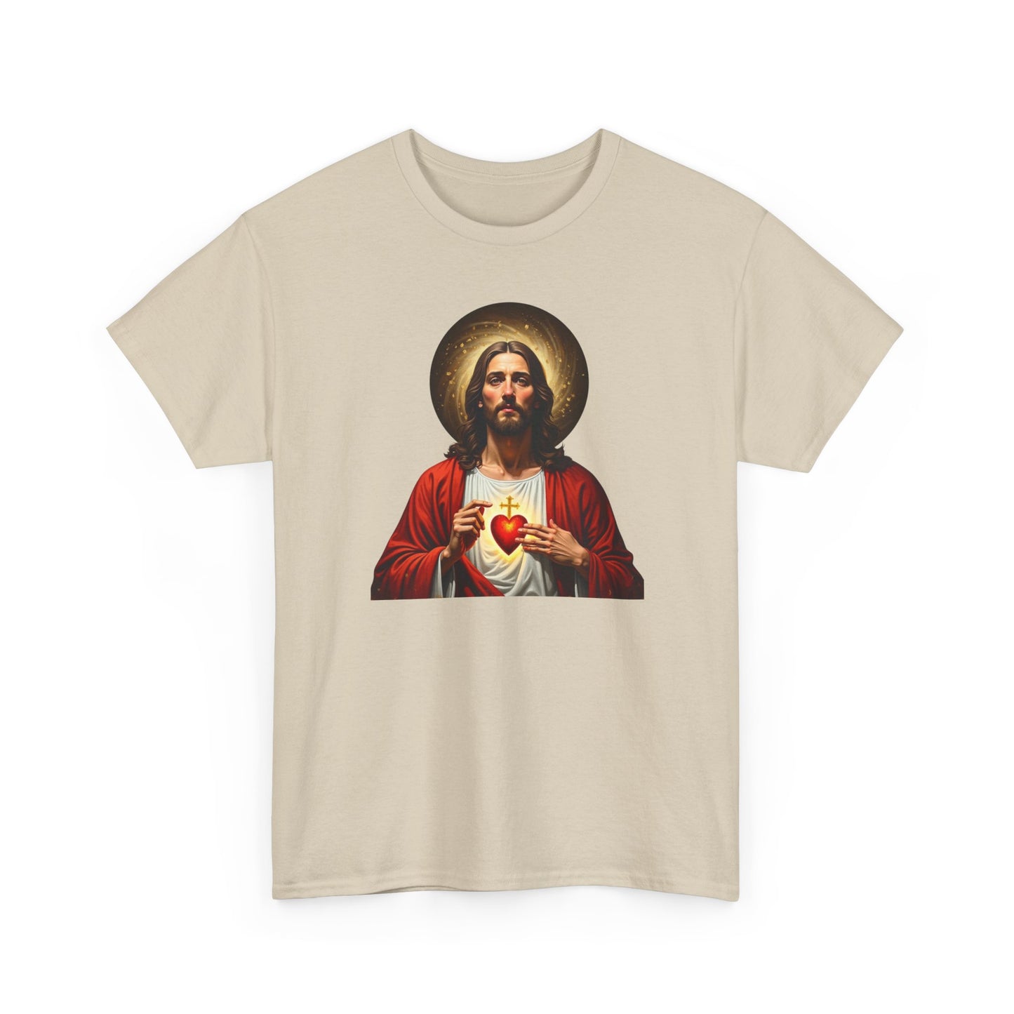 Sacred Heart Jesus T-Shirt — Vintage Religious Christian Tee