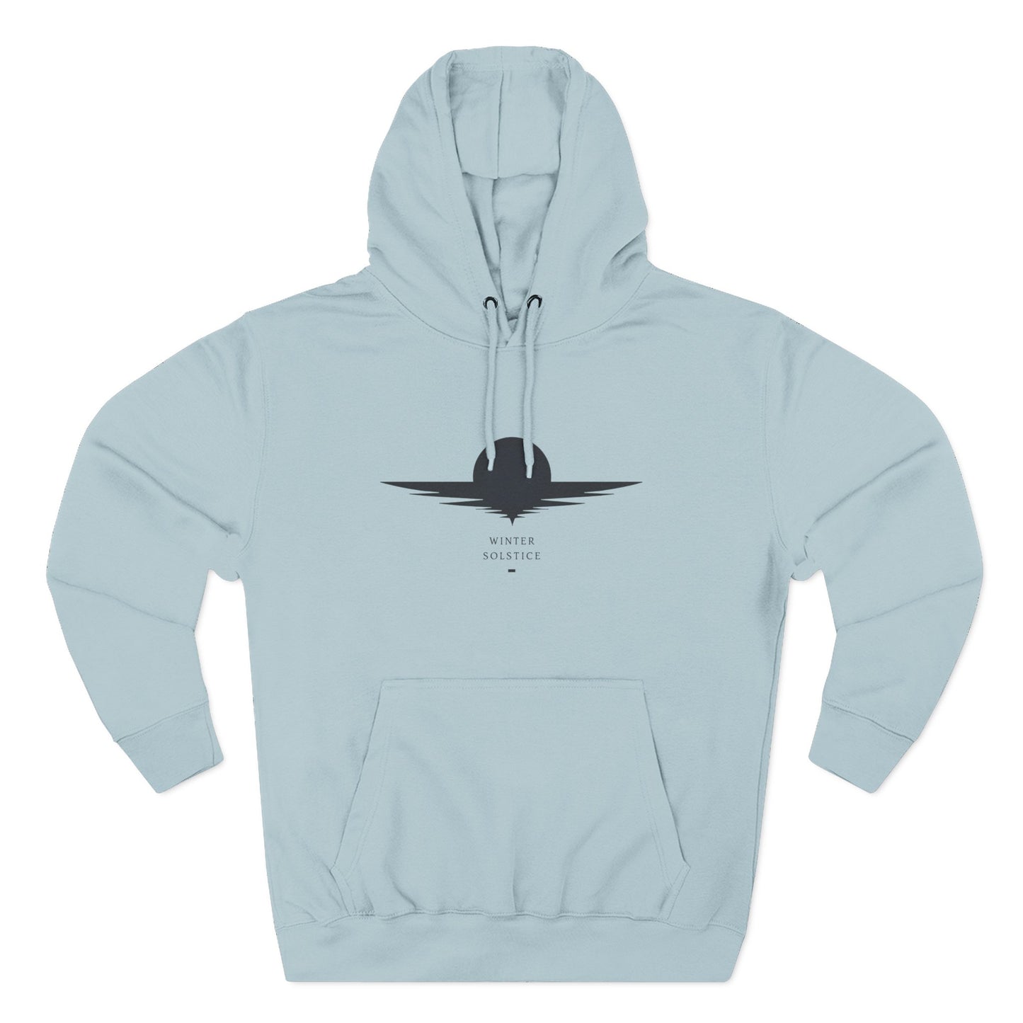 Minimal Sunset Hoodie — Quiet Night Graphic Hoodie
