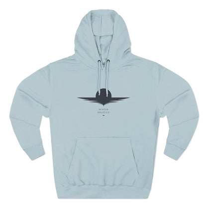 Minimal Sunset Hoodie — Quiet Night Graphic Hoodie