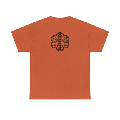 Psychonaut Staple, Flower of life, Unisex Heavy Cotton Tee - Psychonaut Swag