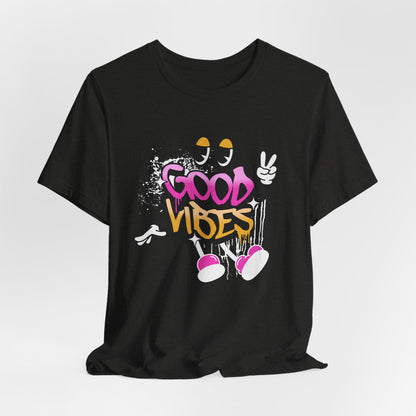 Good vibes Peeping, Unisex Jersey Short Sleeve Tee