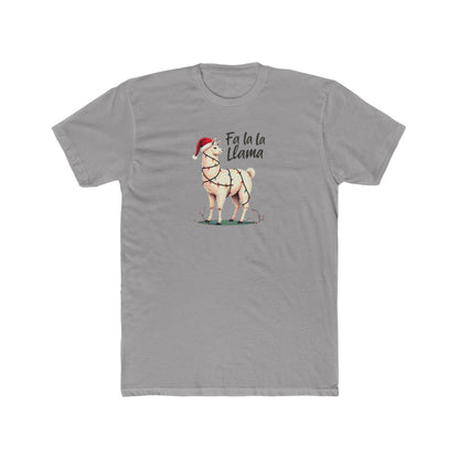 Fa La Llama Christmas Tee — Cute Llama Holiday T-Shirt
