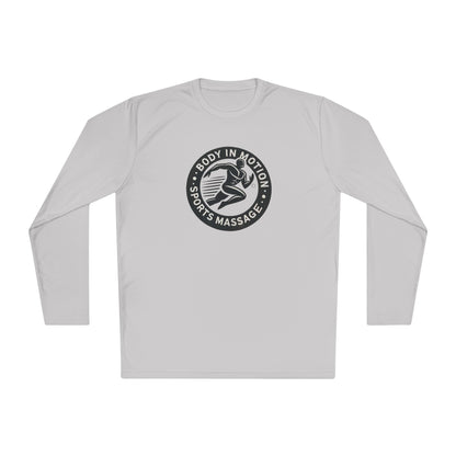 Sports Massage Long Sleeve Tee — "Body in Motion" Athletic Therapy Shirt
