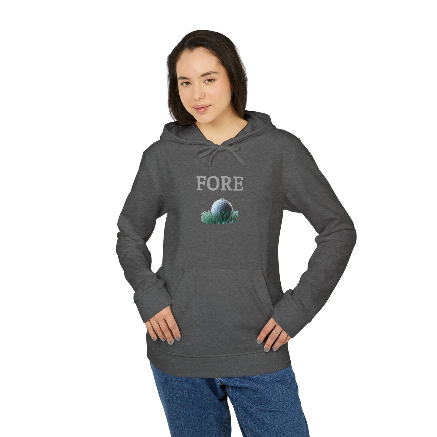 Fore, adidas Unisex Fleece Hoodie - Psychonaut Swag