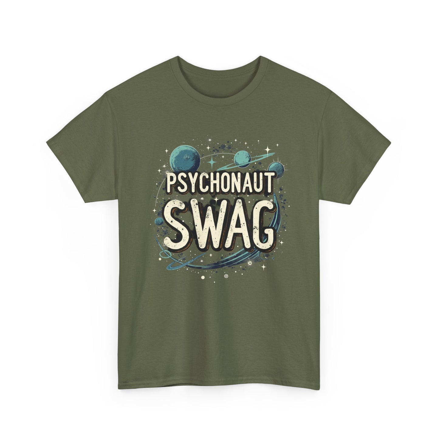Galactic Vibe, Psychonaut Swag T-Shirt, Unisex Cotton Tee, Spiritual Vibes, Gift for Psychonauts, Casual Everyday Wear, Unique Graphic Tee