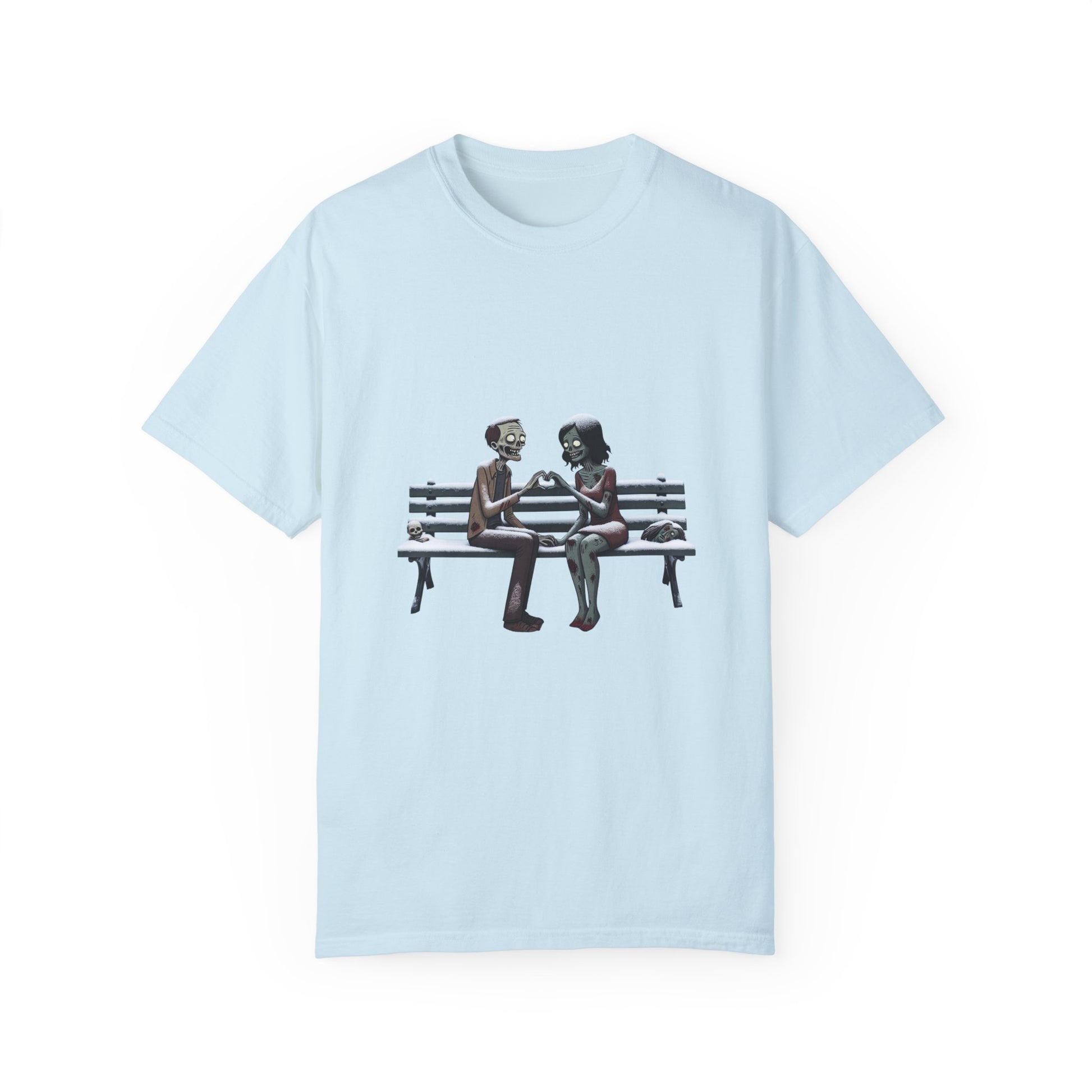 Park bench, Unisex Garment-Dyed T-shirt - Psychonaut Swag