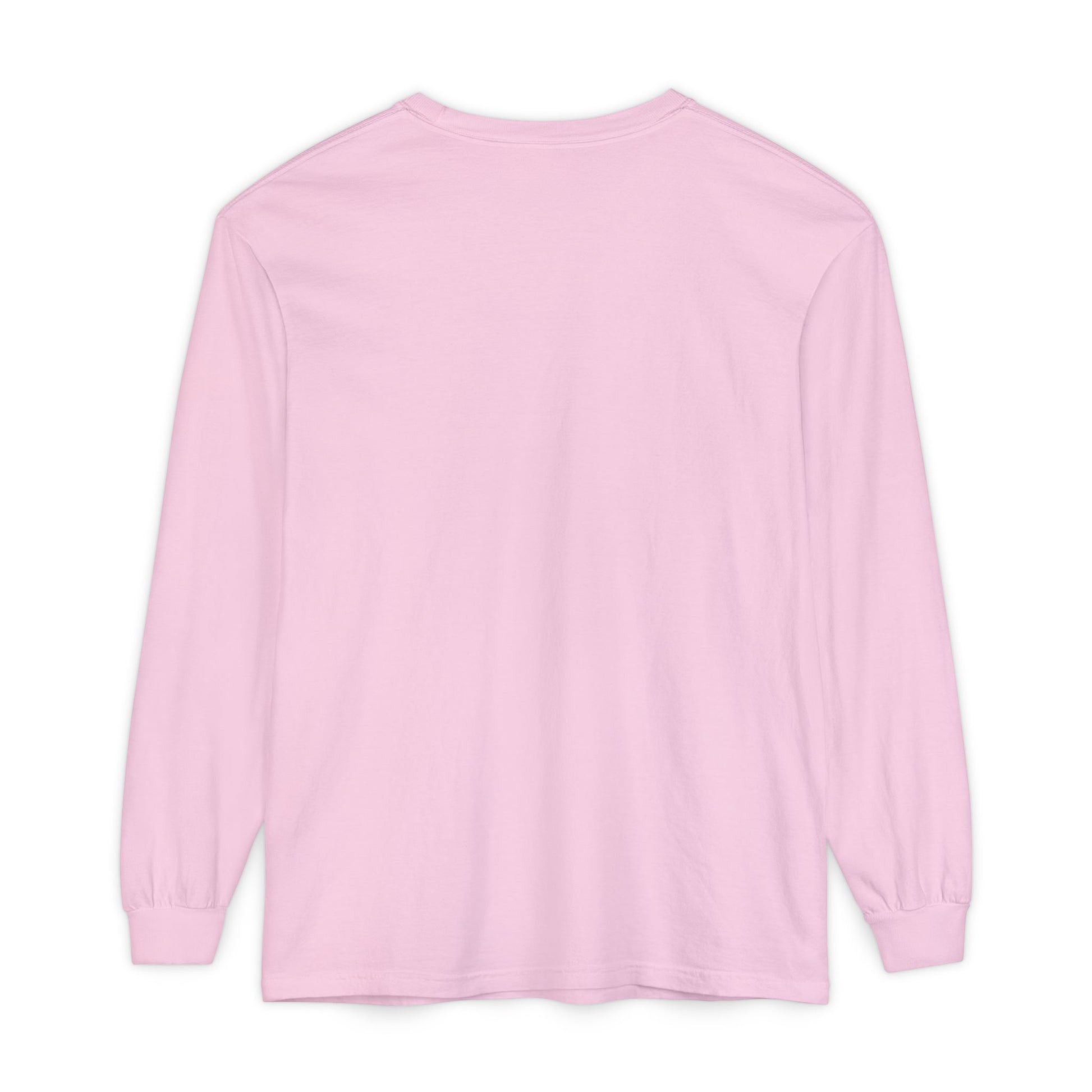 Sunset Dolphin Unisex Garment-dyed Long Sleeve T-Shirt - Psychonaut Swag