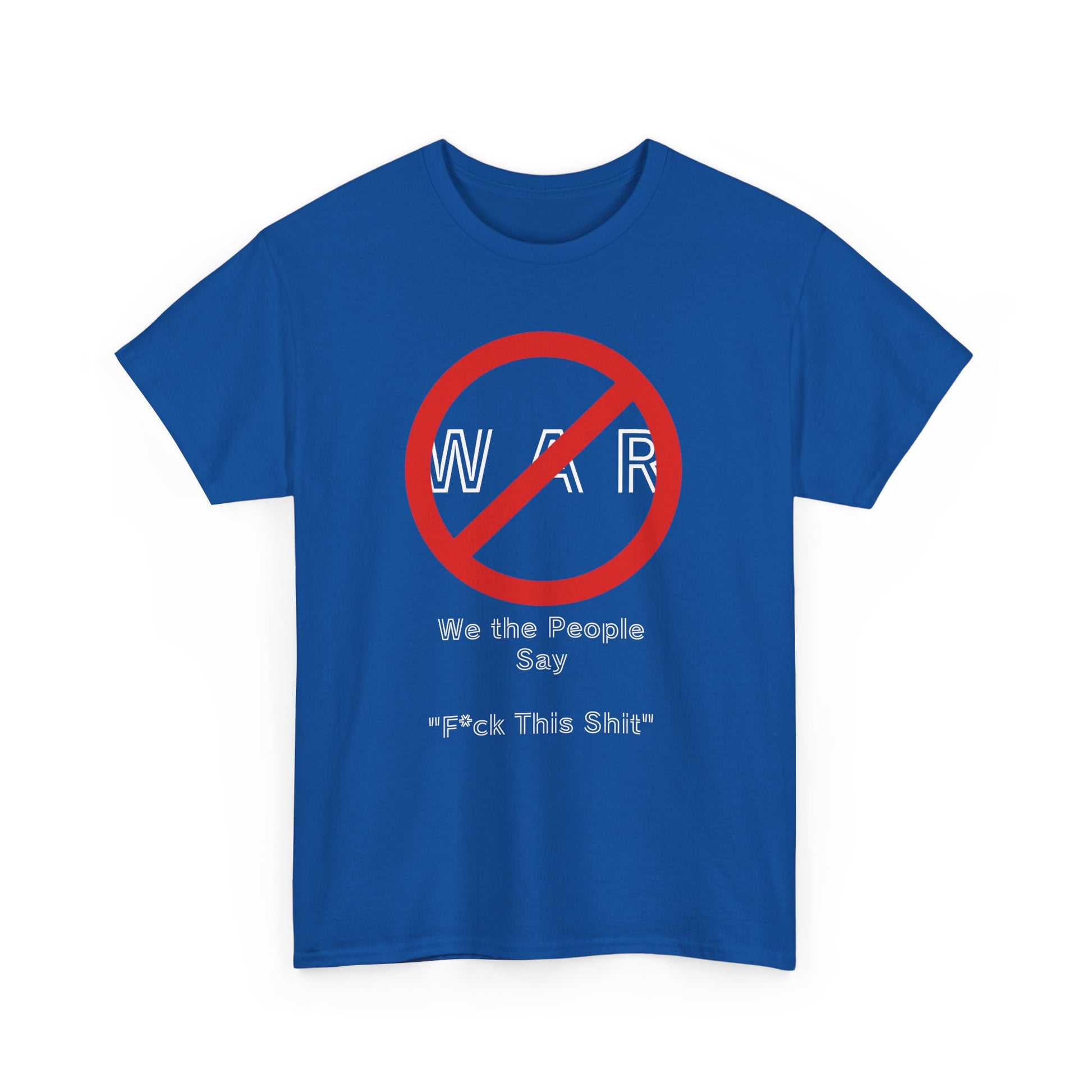 No War, Unisex Heavy Cotton Tee - Psychonaut Swag