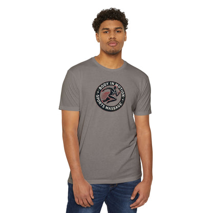 Body In Motion Sports Massage T-Shirt — Recovery & Mobility Athletic Tee