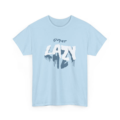 Super Lazy Graphic Tee — Casual Funny T-Shirt for Laid-Back Vibes