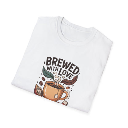 Brewed With Love Coffee T-Shirt