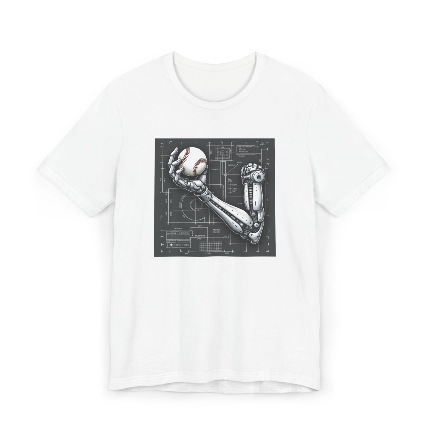 Bionic Baseball, Unisex Jersey T-Shirt