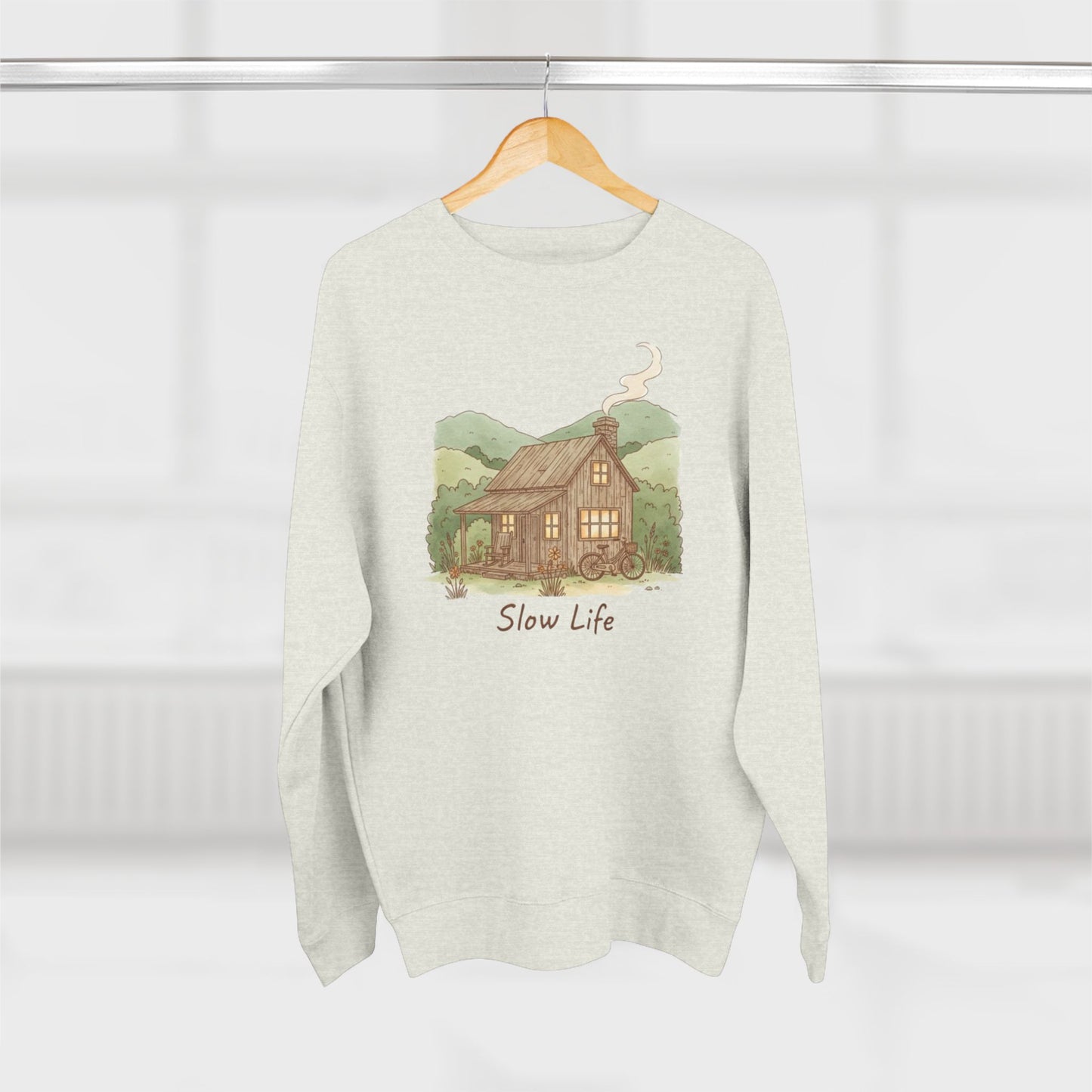 Slow Life Cottage Sweatshirt