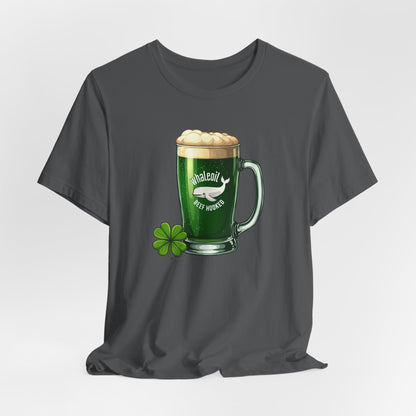 St. Patrick's Day Green Beer T-Shirt — Lucky Shamrock Pint Graphic Tee