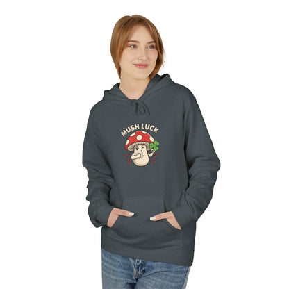 Mush-Luck Mushroom Hoodie – Cute Lucky Mushroom Graphic Pullover