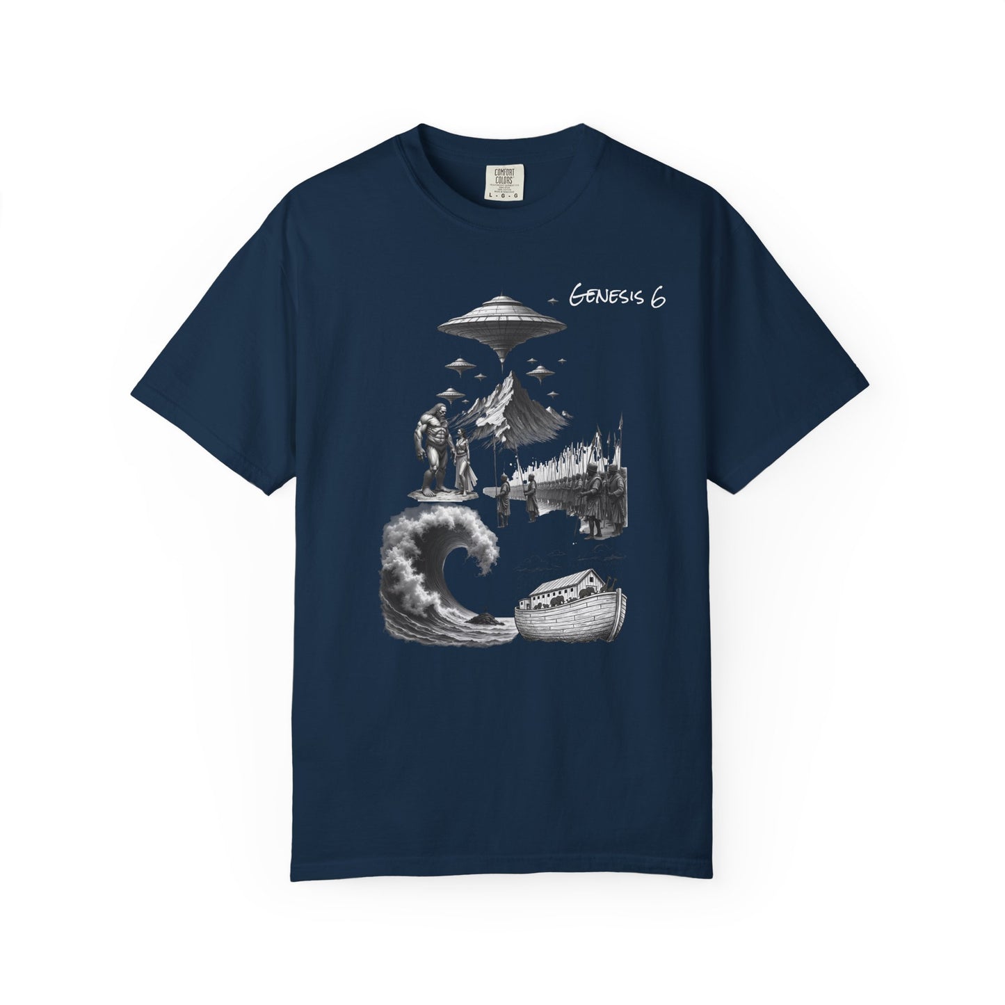 Genesis 6 Ark T-Shirt — Giants, Nephilim & Flood Story