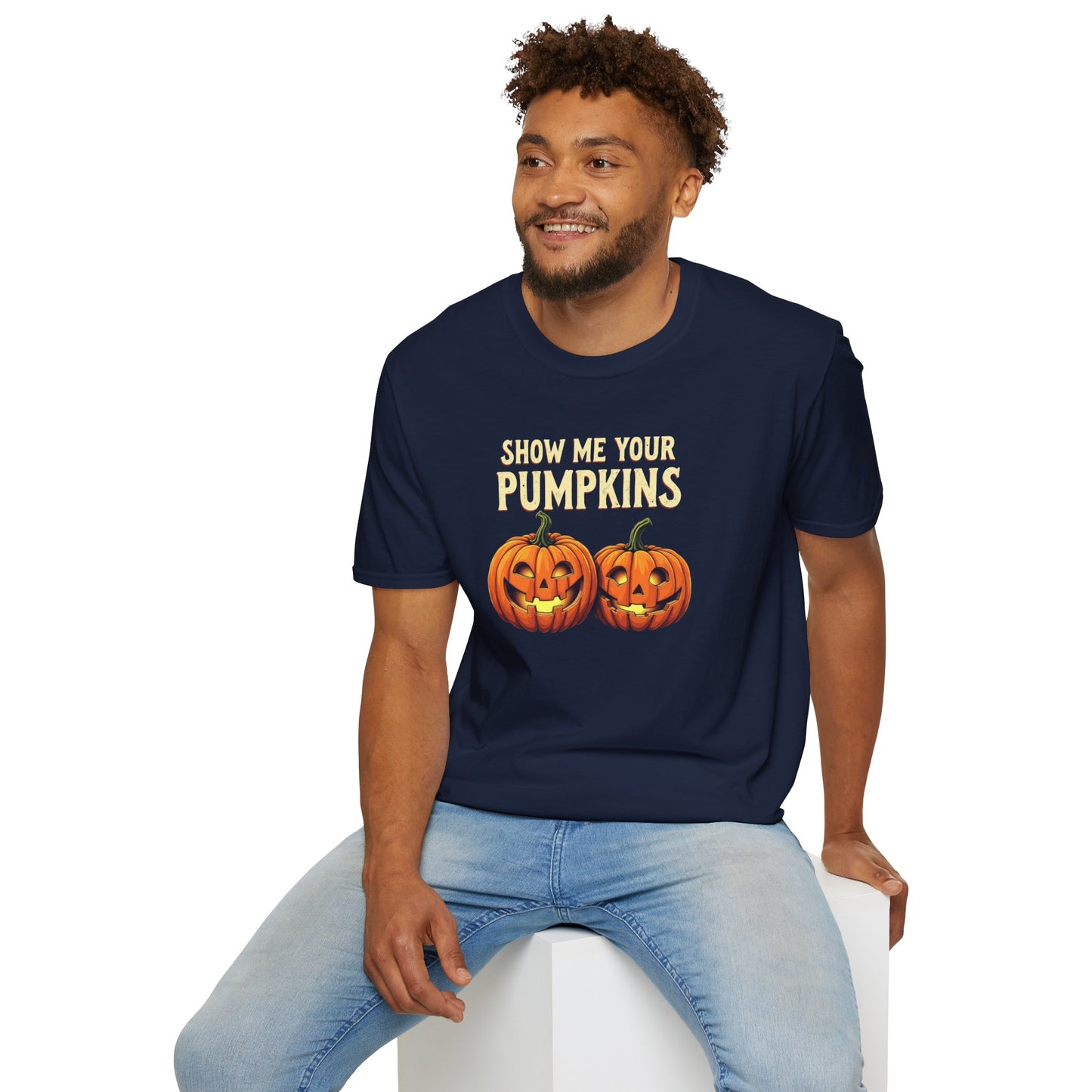 Show Me Your Pumpkins Halloween T-Shirt