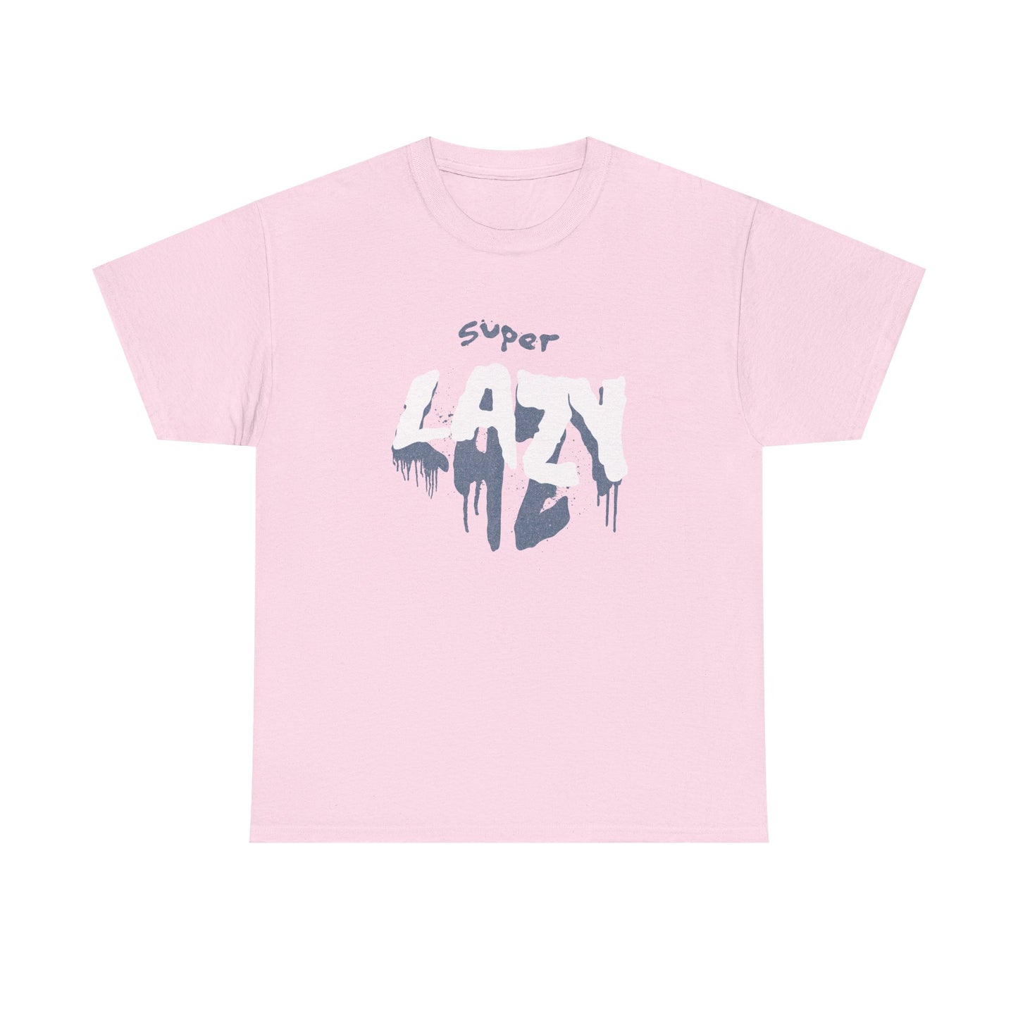 Super Lazy Graphic Tee — Casual Funny T-Shirt for Laid-Back Vibes