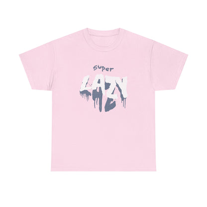 Super Lazy Graphic Tee — Casual Funny T-Shirt for Laid-Back Vibes