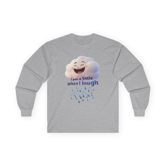 Long Sleeve Tee - Cloud Laughing Design - Psychonaut Swag