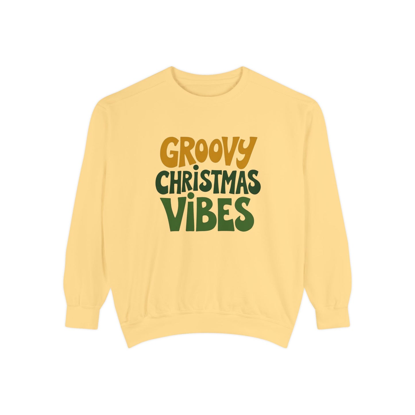 Groovy Christmas Vibes Sweatshirt