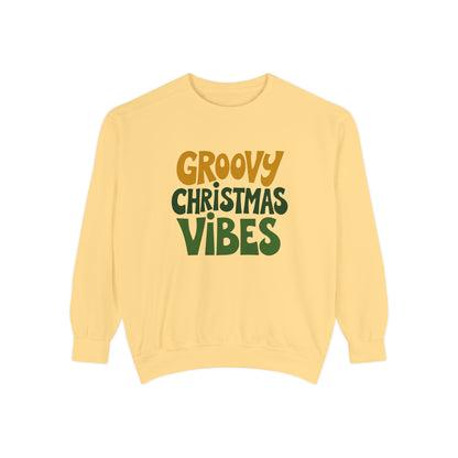 Groovy Christmas Vibes Sweatshirt