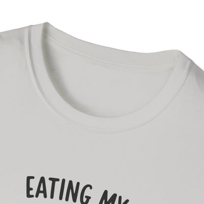 Eating My Feelings - Cute Casual Wear, Gift for Food Lovers, Funny Tee for Self-Care Days, Fun Summer [...] - Psychonaut Swag