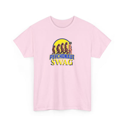 Psychonaut swag small biz, Heavy Cotton Tee, Cool Graphic T-Shirt, Streetwear Top, Gift for Psychonauts, Fun Casual Wear