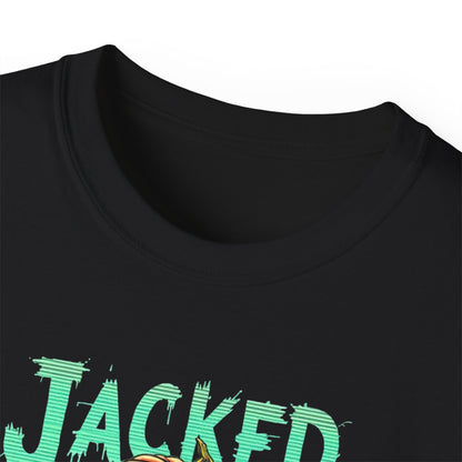 Jacked Lantern Tee | Fun Halloween T-Shirt, Pumpkin Costume Tee, Men's Halloween Shirt, Unisex Graphic Tee, Autumn Apparel