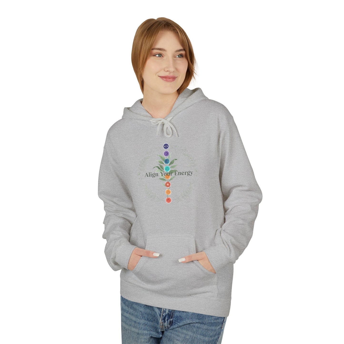 Chakra Alignment Hoodie – "Align Your Energy" Spiritual Wellness Sweatshirt