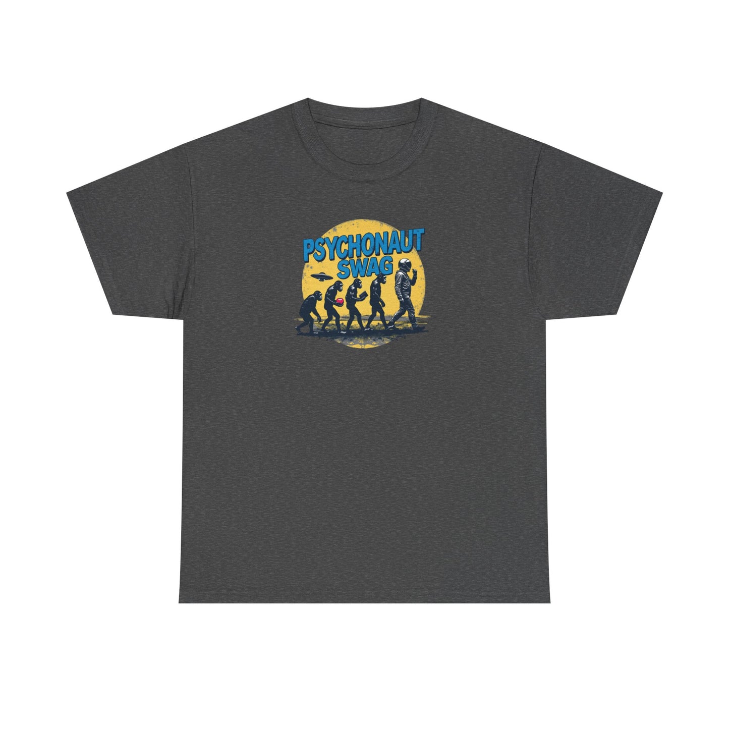 Psychonaut Swag Style Unisex Heavy Cotton Tee, Graphic Tee, Casual Wear, Gift Idea, Summer Fashion, Festival Outfit