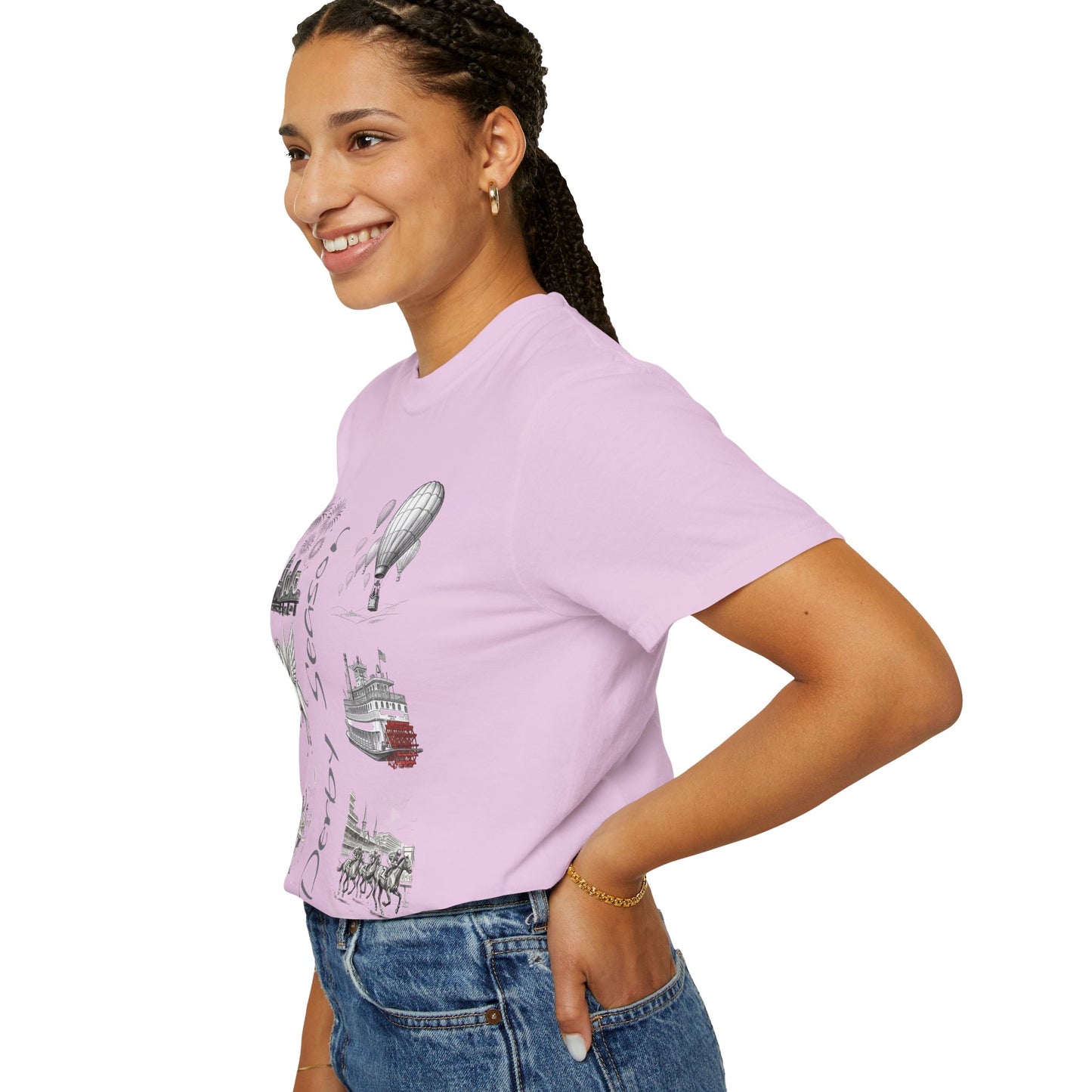 Derby Season T-Shirt — Horse Racing & Balloon Glow Festival Tee