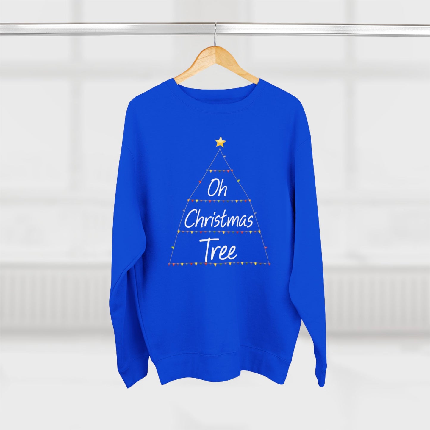 Oh Christmas Tree Sweatshirt — Minimal Holiday Crewneck