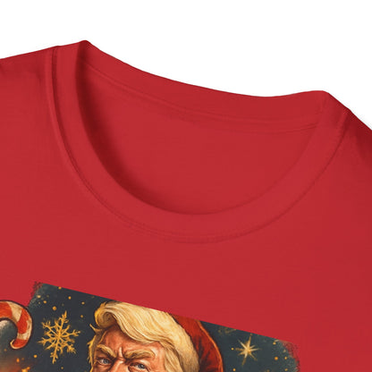 Santa Potus, T-Shirt — Vintage Holiday Political Tee